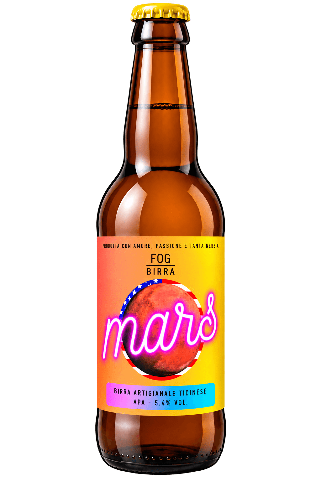 Bottiglia Mars APA di Birra Fog