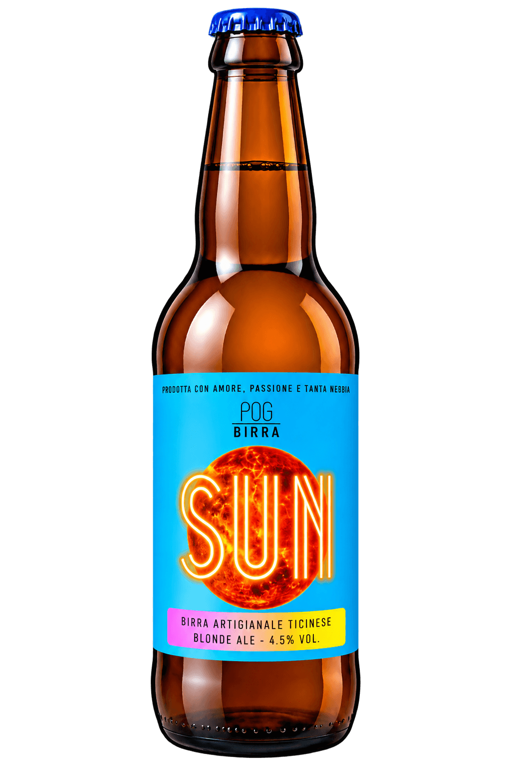 Bottiglia Sun Blonde Ale di Birra Fog